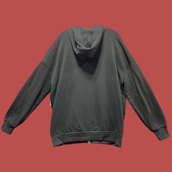 Rue 21 - Men's Long Sleeve Hooded Sweatshirt - Black - Extra Large - Picture 2 of 13